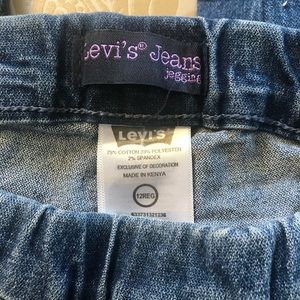 Levi’s Girls Size 12 reg denim jegging